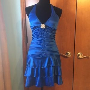 Taboo Electric Blue Event Club Prom Dress